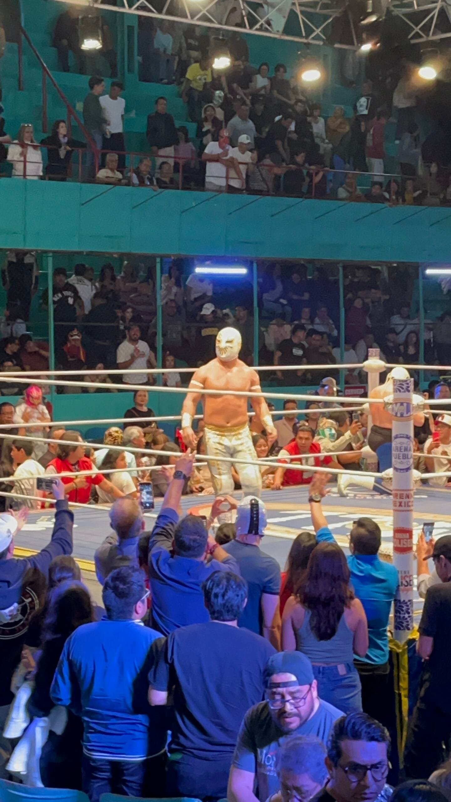 Lucha libre Arena Puebla Centro histórico Lunes de luchas